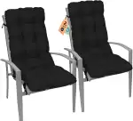 Outdoor Sitzkissen Stuhlkissen - 2er Set 48x123 cm - Made in EU, Wasserdichtes & UV-beständig Gar...