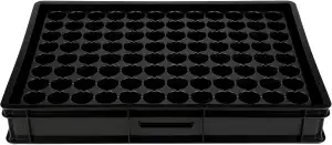 GREEN24 Anzucht System GW-96 bestehend aus Profi Wasserwanne GW657, passender Ka