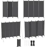 Paravent Raumteiler Klappbar Freistehend Sichtschutz Trennwand Faltbar Spanische Wand Stellwand R...