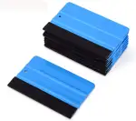 FOSHIO 10Stück Rakel Set 12cm folienrakel Rakel mit Filzkante Filzrakel zur Verklebung von Folie Wandtattoo,Fensterfolie Tönungsfolie Rakel für Auto,12cmx8cm