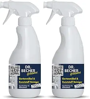 DR.BECHER @home Gartenmöbel & Kunststoff Reiniger - Effektiver Reiniger für Gart