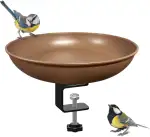 Vogeltränke Balkon, Vogeltränke Balkongeländer, Vogeltränke Winterfest Vogelbad Garten Balkon Wassertränke Für Vögel Mit Ständer, Vogeltränke Frostsicher, Vogeltränke Garten, Vogeltränke Stehend