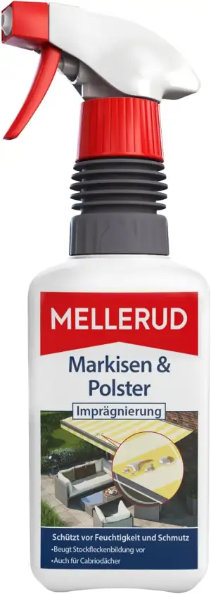 MELLERUD Markisen & Polster Imprägnierung | 1 x 0,5 l | Effizientes Mittel zum S