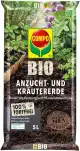 COMPO BIO Anzuchterde und Kräutererde, Erde für Aussaaten, Kräuter, Stecklinge und Jungpflanzen, ...