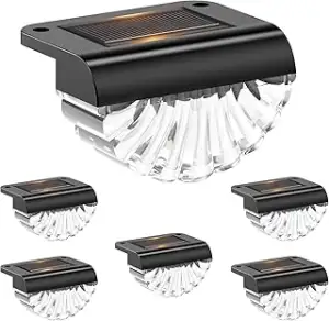 Balkonbeleuchtung Solar - Wasserdichte Solarleuchten Garten Dekoration,6 Stück S