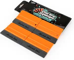 EHDIS 4 Stück Filzrakel, Rakel Set mit Alcantara Kante, Folierungs Werkzeug für 