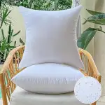Wasserdicht Kissenfüllung 40 x 40 cm 2er Set Outdoor Kissen für Couch Gartenmöbel Patio Kissen We...