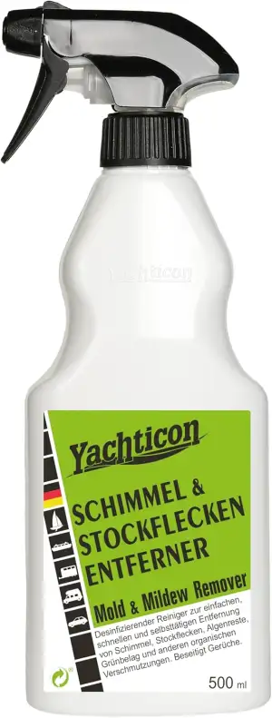 YACHTICON Schimmel & Stockflecken Entferner – Effektive Lösung gegen Flecken und