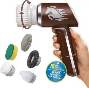 Horsepower Scrubber - Elektrische Reinigungsbürste kabellos 2000 mAh - Putzbürst