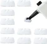 Amazon Basics Universal Mikrofasertücher für Dampfreiniger, Ersatzpad, waschbar, 10 Stück