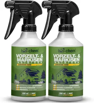 bio-chem Vorzelt- und Markisenreiniger - Ergiebiger Spezialreiniger mit Tiefenwi