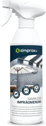 Markisen Imprägnierung - Imprägnierspray zum Langzeitschutz von Markisen, Sonnenschirmen und Sonn...