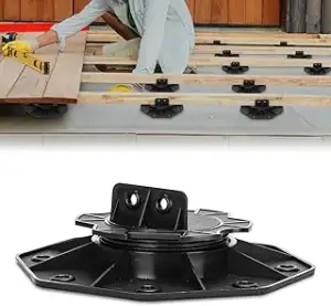 40 Stück Stelzlager höhenverstellbar I 18-30mm Terrassenlager I füße verstellbar