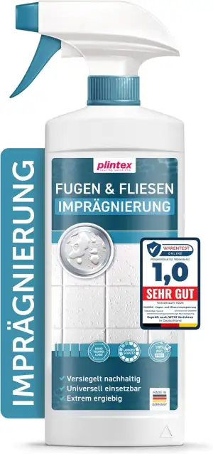 PLINTEX® Fugen- und Fliesen Imprägnierung Spray 550ml für Dusche & Bad - Nano Fu