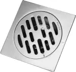 Linel Bodenablauf Duschablauf 100x100 Mm, Quadratisch Badablauf Ablaufdeckel Aussen Dusche Bodenablauf Geruchsneutral Edelstahl Abfluss Für Badezimmer, Toilette, Badewanne, Balkon