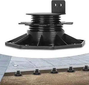 100x Stelzlager Höhenverstellbar, Terrassenlager 30-60mm Stelzenlager Terrasse V