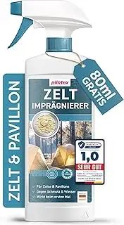 PLINTEX® Zelt & Pavillon Imprägnierung 580ml - Imprägnierspray für Zelte, Markis