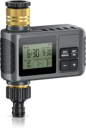 Brandson - Bewässerungssteuerung digital mit Display - Bewässerungcomputer Wasse
