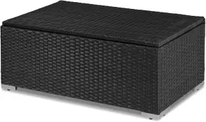 YIYAN Outdoor Weiden Fußhocker Fußstütze Sitz und Stahlrahmen, Allwetter Patio M