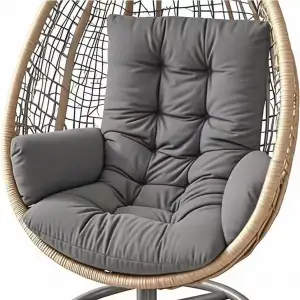 Hängesessel Kissen, Garten Polster, Auflage für Hängeschaukel, Hängekorb Sitzkis