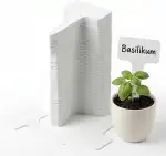 Pflanzschilder für Draussen Wetterfest, 6X10Cm Pflanzenschilder Wetterfest, Pflanzenstecker zum Beschriften, 100 Stück, Weiß, Dicke: 1 Mm