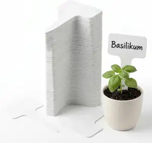 Pflanzschilder für Draussen Wetterfest, 6X10Cm Pflanzenschilder Wetterfest, Pfla