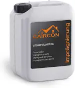 Steinimprägnierung für Außen & Innen – Imprägnierung für Pflastersteine, Granit, Beton & Naturstein – Wasser- & Schmutzabweisend – 5 L bis 50 m²