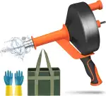 Rohrreinigungsspirale - Ideale Abflussspirale für eine umweltfreundliche Rohrreinigung-10m elektroplattierte Feder - Ideal für Küchen- und Badezimmerabflüsse - Perfektes Werkzeug für DIY-Enthusiasten