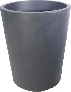 mgc24 Millennium Pflanztopf mit Wasserspeicher Ø 43,5 x 53,3 cm anthrazit | großer runder Pflanzkübel für Garten, Terrasse & Balkon | wetterfest & UV‑beständig