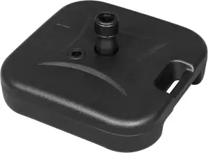 WOLTU Sonnenschirmständer 19 L, befüllbar mit Wasser oder Sand, Schirmständer au