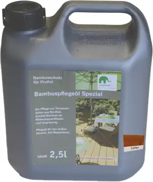 elephant Bambus-Pflegeöl "Spezial", für CoBAM-Terrassendielen, coffee, 2,5 L