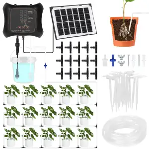 Solar Bewässerungssystem Garten automatische Bewässerung, Tröpfchenbewässerung s