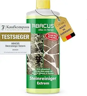 ABACUS® Almo Speed Steinreiniger Extrem, intensiver Steinreiniger für außen mit Sofortwirkung, en...