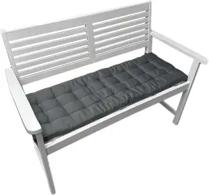 Brandsseller Bankauflage 140x40x4 cm – Sitzkissen für Gartenbank & Essbank – was