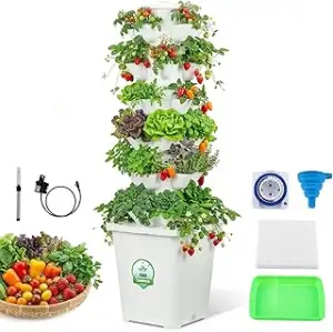 Huanyu Hydroponisches Anbausystem 6 Schichten 30 Pods Vertikaler Hydroponischer 