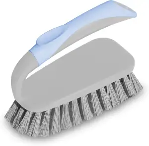 York Reinigungsbürste Antibakterielle Handbürste Scheuerbürste Fugenbürste Reinigungsbürste Hygienische Putzbürste Mit Zink Makromoleküle Bürste Zur Reinigung Putzen Antirutsch Softgriff 8x16x11 cm