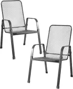 MFG Streckmetall-Stapelstuhl MEC-Stor, 2-er Set