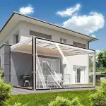 Transparent-Plane mit ösen,Abdeckplane Wasserdicht,Regenplane Transparent, Mehrzweck Planen für G...