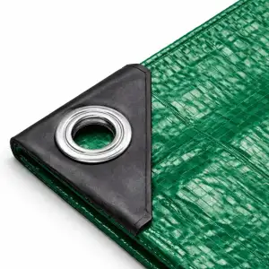 TK Gruppe Timo Klingler Plane & Schutzplane grün - Gartenplane & Allzweckplane w