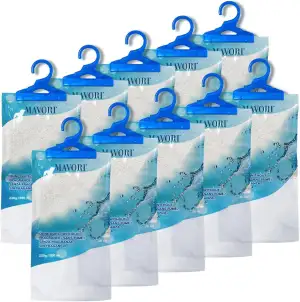 10er Set XL Luftentfeuchter zum Aufhängen I Luftentfeuchter Beutel I Entfeuchter