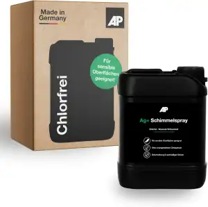 AP Schimmelentferner Ag+ I 2500 ml Kanister I Chlorfreies Schimmelspray mit Aktivsauerstoff gegen Schimmel I Für Wand & Bad sowie Silikonfugen & Tapeten I Geruchlos & biologisch abbaubar