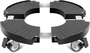 Linkax Pflanzenroller Ø 35-48cm, Rollbrett Pflanzen bis 150 KG, Untersetzer Blum