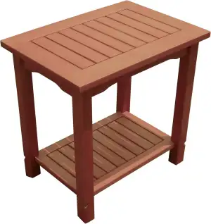 Beistelltisch Balkon 50cm x 35cm x 50cm Santa Cruz Ablagetisch Abstelltisch Blum