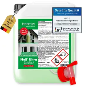 ABACUS® Nell Ultra Grünbelagentferner & Algenentferner Konzentrat, extrem stark!