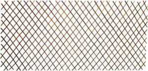 UNUS 5er Set Rankgitter Holz, Rankhilfe bis 180x90 cm, Scherengitter ausziehbar,