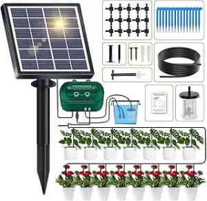 Solar Bewässerungssystem 2024 Neuestes Tröpfchenbewässerung system, Automatische