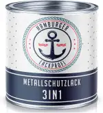 Metallschutzlack 3in1 SEIDENMATT FARBAUSWAHL Metallschutzfarbe 3-in-1 Grundierung, Rostschutz und...