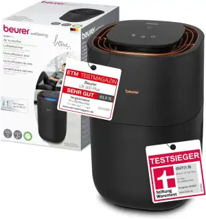 Beurer LB 300 Plus Luftbefeuchter, TESTSIEGER Stiftung Warentest, mit energieeff