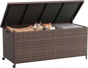 UDPATIO Gartenbox Wasserdicht,Aufbewahrungsbox Garten,Auflagenbox Terrasenbox mi