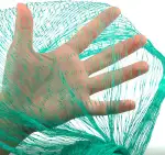 KINGLAKE Vogelnetze Vogelschutznetz Engmaschig 4x10m, Vogelnetz Pflanzenschutznetz Stabil, Laubne...